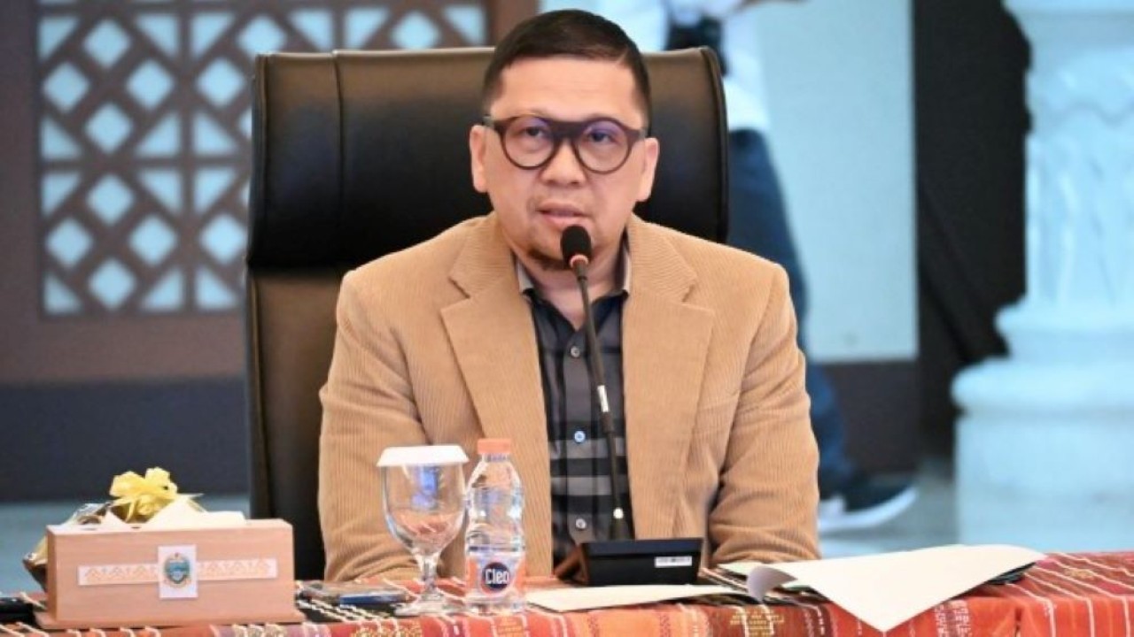 Ketua Komisi II DPR RI Ahmad Doli Kurnia saat memimpin Kunjungan Kerja Komisi II DPR RI ke Sumatera Utara, Senin (24/7/2023). (Prima/Man)