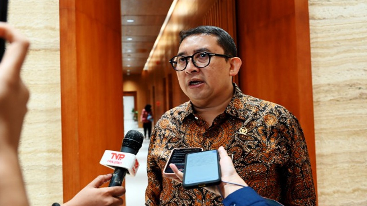 Ketua Badan Kerja Sama Antar-Parlemen (BKSAP) DPR RI Fadli Zon. Foto: Mentari/nr