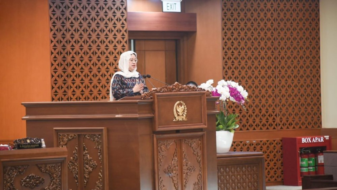 Ketua DPR RI Dr. (H.C) Puan Maharani menutup Masa Persidangan V DPR Tahun Sidang 2022-2023. (Istimewa) 