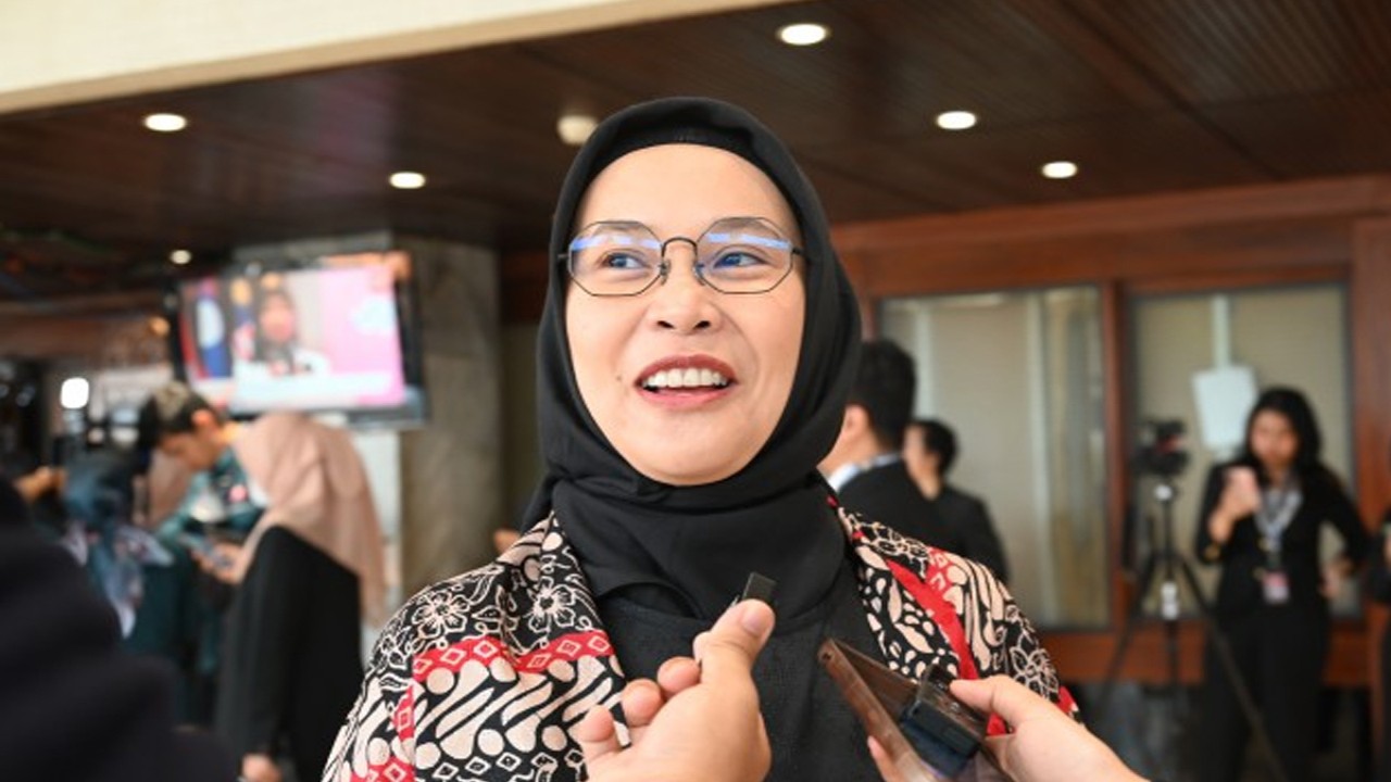 Anggota Komisi IV DPR RI Riezky Aprilia saat di Nusantara II, DPR RI, Senayan, Jakarta, Rabu (16/08/2023). Foto : Galuh/Man