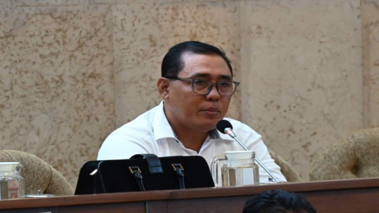 Anggota Komisi II DPR RI A. A. Bagus Adhi Mahendra. (Mentari/nr)