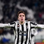 Pemain depan Juventus Federico Chiesa . (ANTARA/AFP/MARCO BERTORELLO)-1692585319