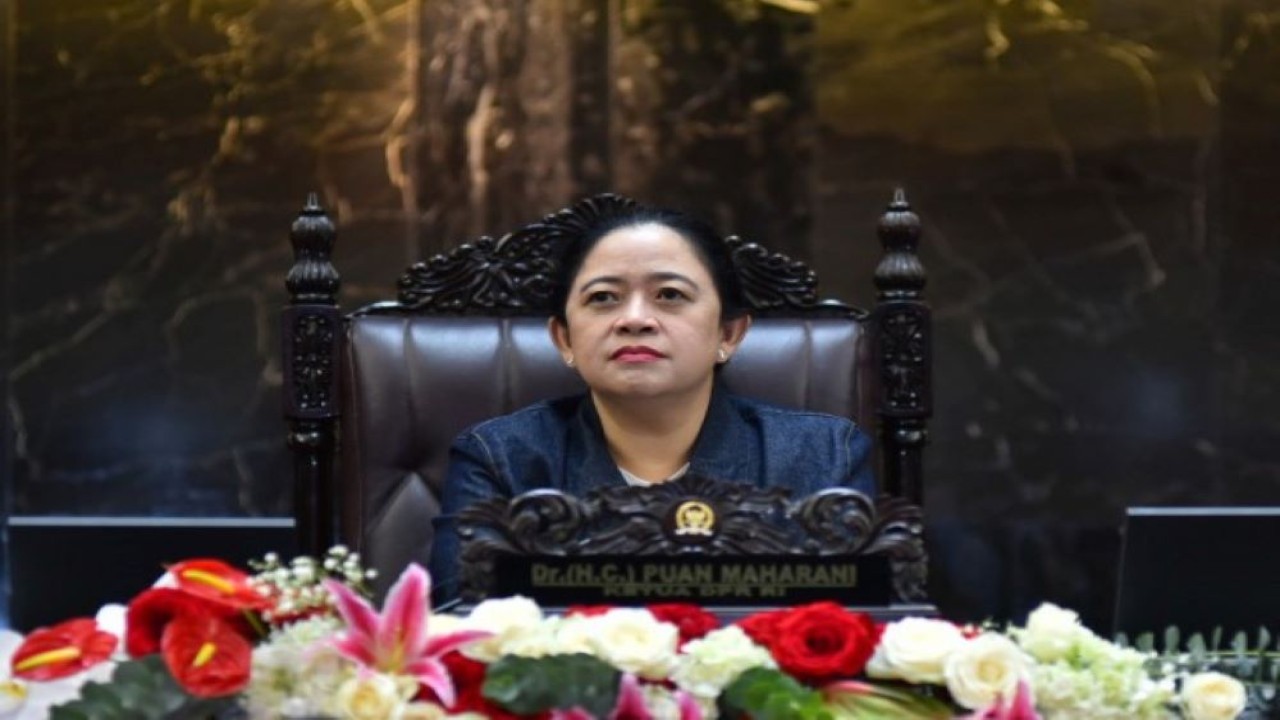 Ketua DPR RI Dr. (H.C) Puan Maharani. (Eno/Man)