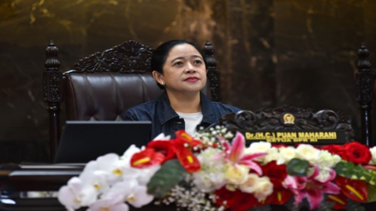 Ketua DPR RI Dr. (H.C) Puan Maharani. (Eno/Man)