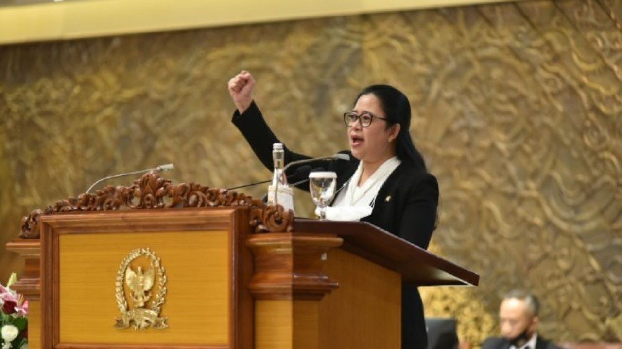 Ketua DPR RI Dr. (H.C) Puan Maharani. (Kresno/nr)