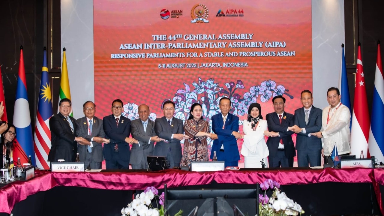 Sidang Umum ASEAN Inter Parliamentary Assembly (AIPA) ke-44.