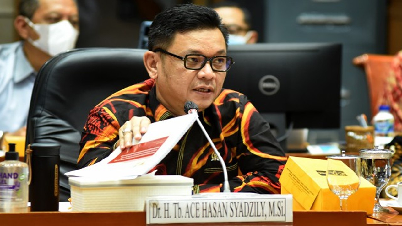 Wakil Ketua Komisi VIII DPR RI, Tubagus Ace Hasan Syadzily. Foto: Runi/nr