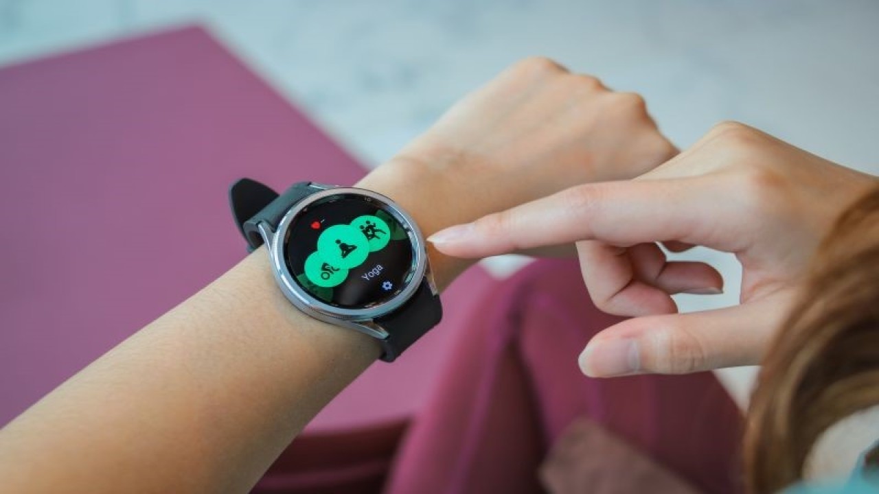 Fitur olahraga yang ada pada jam tangan pintar seri Samsung Galaxy Watch6. (ANTARA/HO-Samsung Electronics Indonesia)