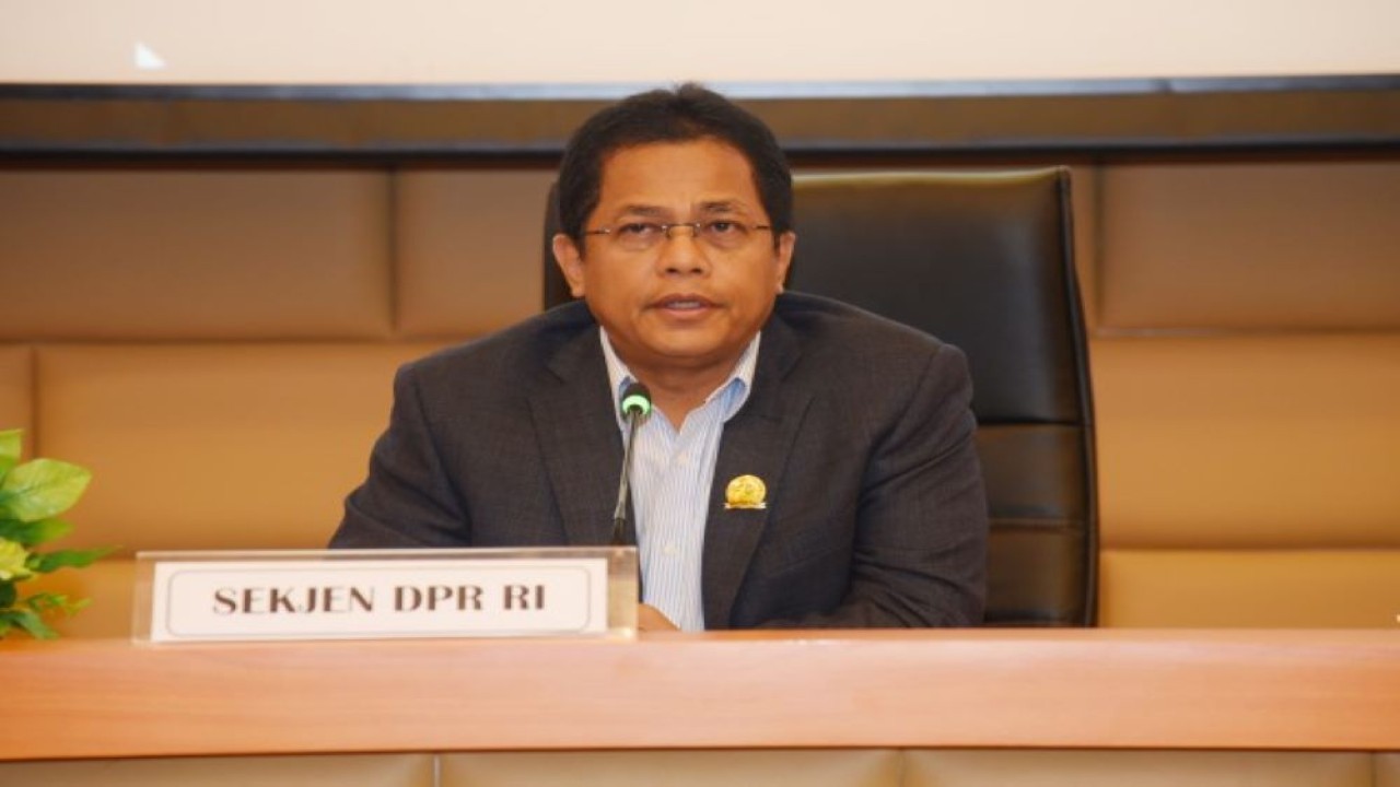 Sekretariat Jenderal (Setjen) DPR RI Indra Iskandar.