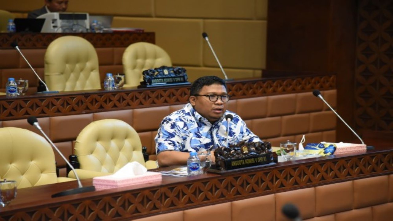 Anggota Komisi V DPR RI Irwan. (Arief/nr)