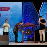 Menkominfo Budi Arie Setiadi saat membuka Rakernas APJII di Kota Surakarta, Jawa Tengah, Selasa (26/9/2023). (ANTARA/Aris Wasita)-1695718107