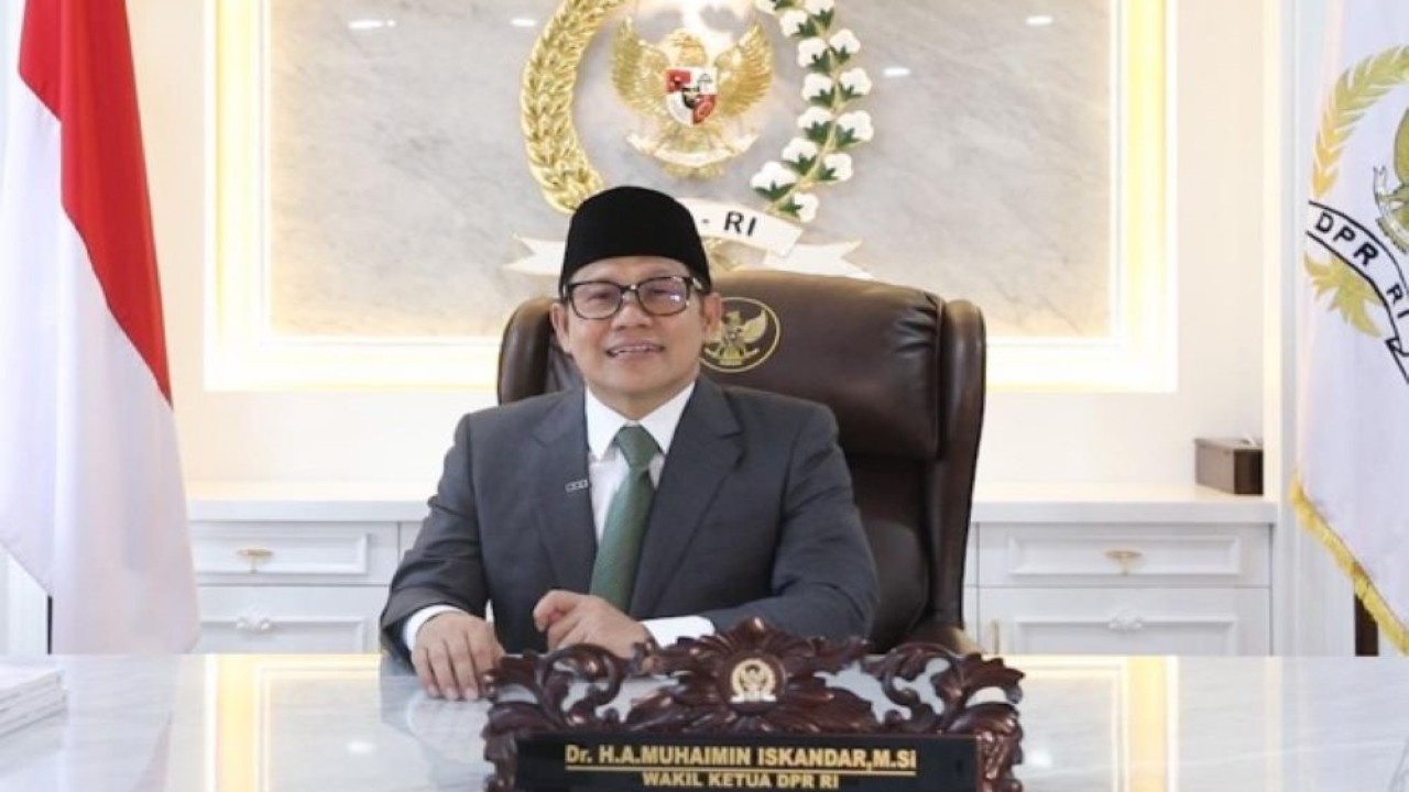 Wakil Ketua DPR RI bidang Korkesra Abdul Muhaimin Iskandar. (Dok/Man)