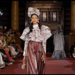 Peragaan busana Benang Jarum di London Fashion Week Spring/Summer 2023-2024. (ANTARA/HO/Benang Jarum)-1695355183
