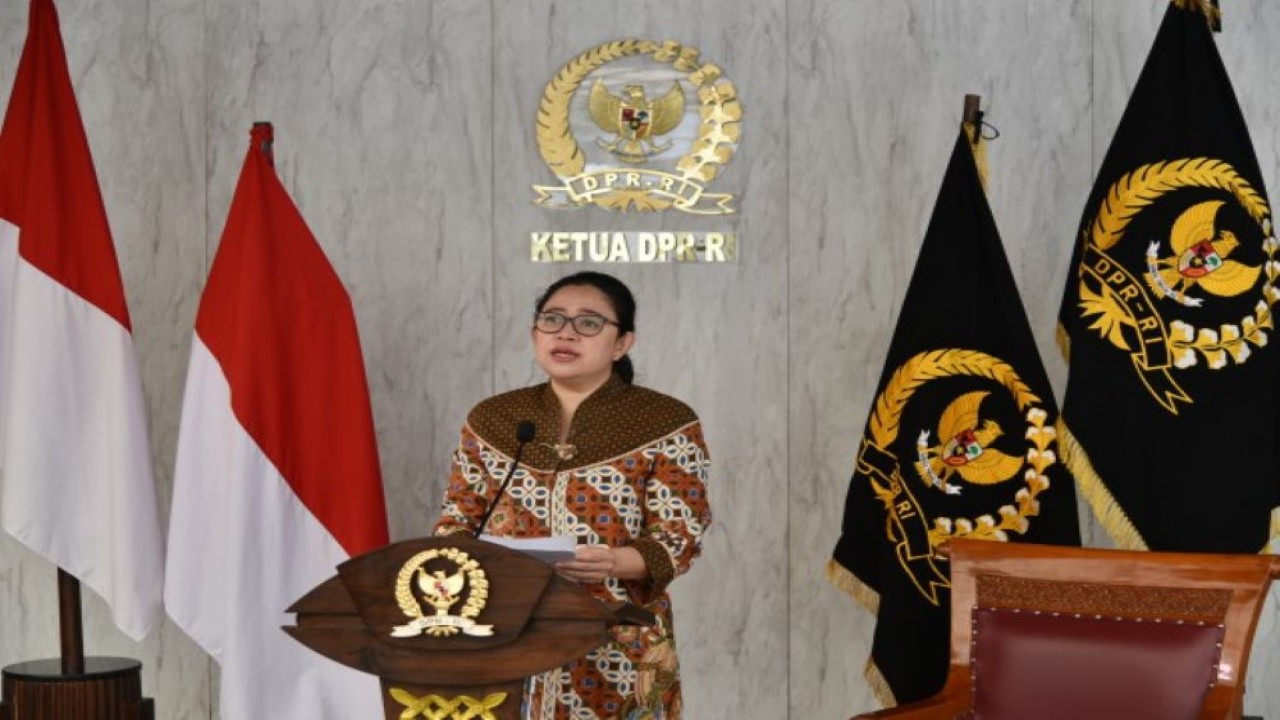 Ketua DPR RI Dr. (H.C) Puan Maharani. (Kresno/nr)