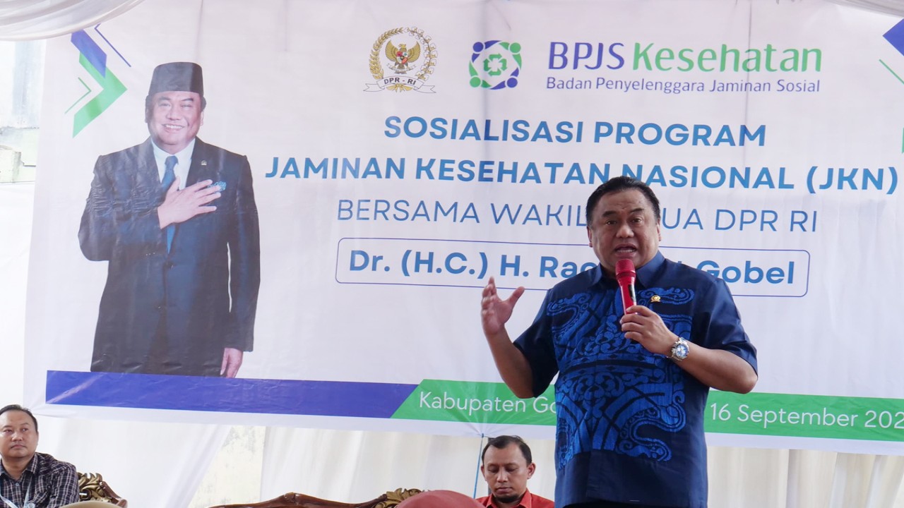 Wakil Ketua DPR RI Bidang Korinbang, Rachmat Gobel