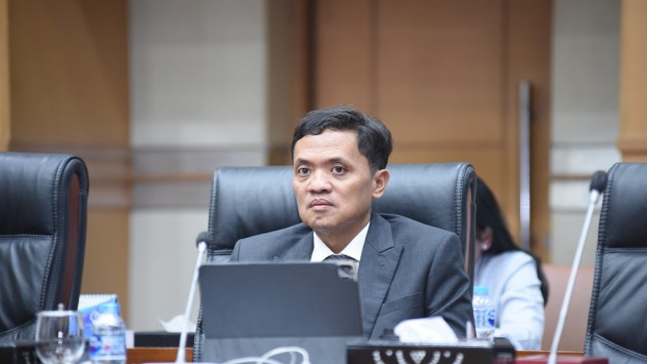 Wakil Ketua Komisi III DPR Habiburokhman. Foto : Geraldi/Man