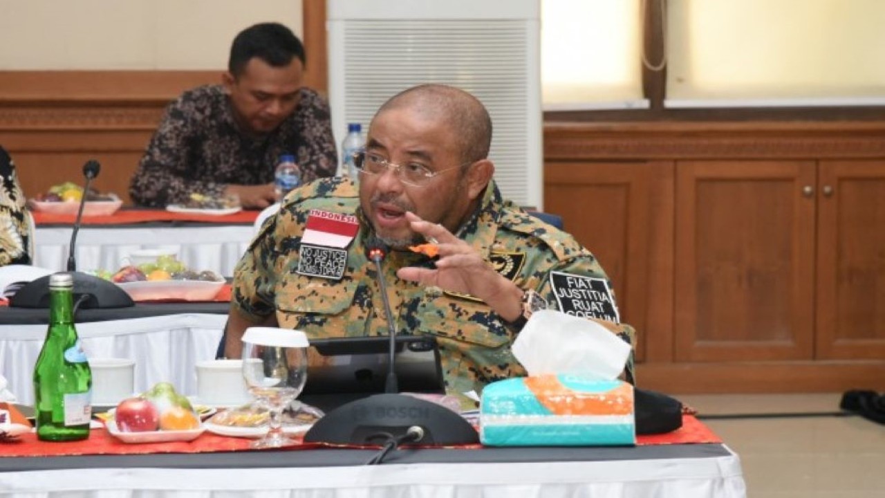 Anggota Komisi III DPR RI Aboe Bakar Alhabsyi dalam Kunjungan Kerja (Kunker) Komisi III DPR ke Provinsi Bali, Rabu (25/10/2023). (Icha/Man)