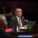 Direktur Jenderal WHO Tedros Adhanom Ghebreyesus. ANTARA FOTO/Aditya Pradana Putra/nym/aa.-1697783127