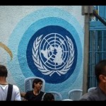 Ilustrasi - Suasana di luar kantor UNRWA di Jalur Gaza. ANTARA/Anadolu Agency/am.-1697782764