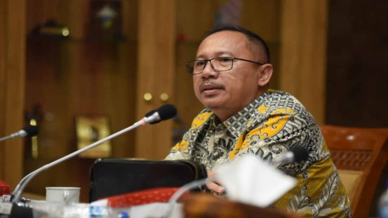 Anggota Komisi X DPR RI Muhamad Nur Purnamasidi di Gedung Nusantara I, DPR RI, Senayan, Jakarta, Selasa (3/10/2023). (Dep/Man)