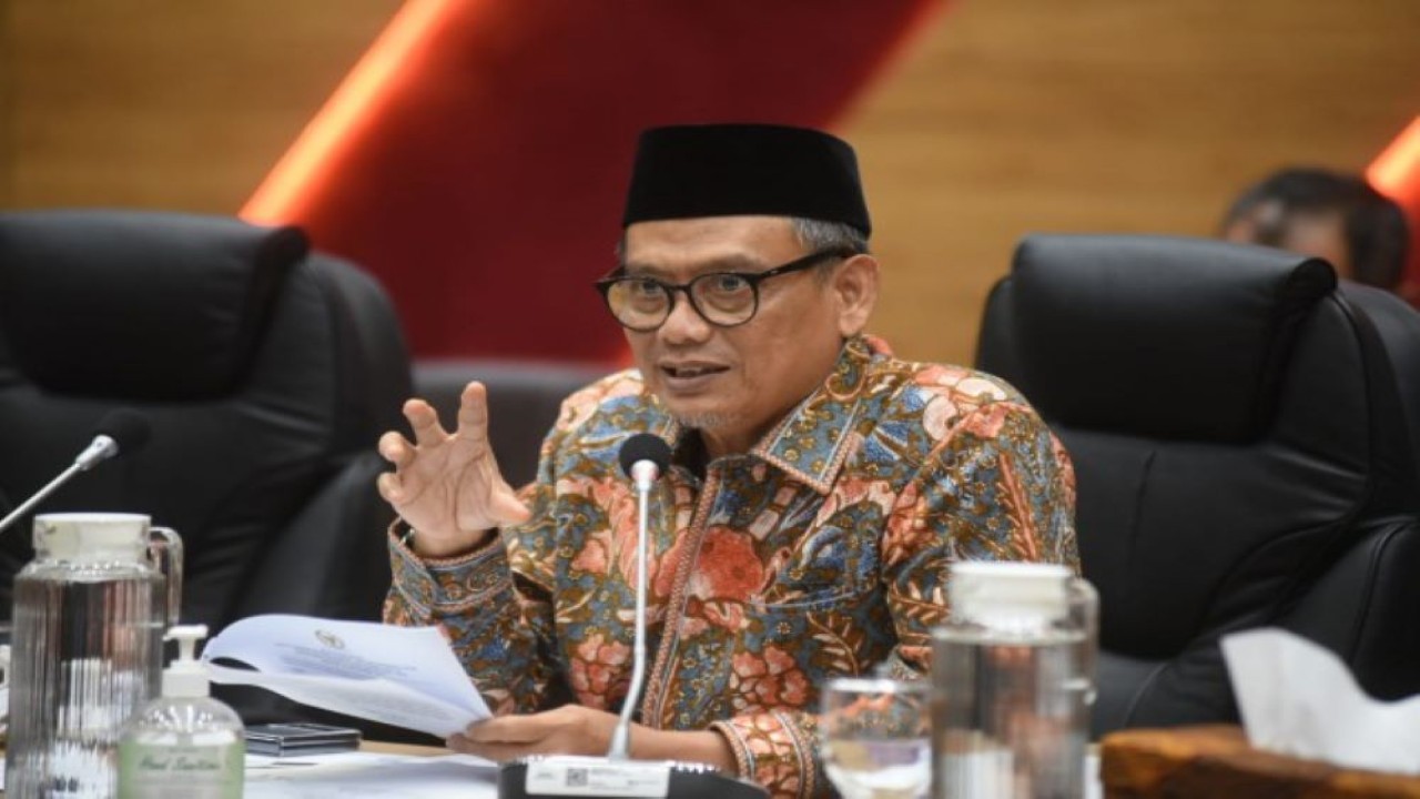 Wakil Ketua Komisi X DPR RI Abdul Fikri Faqih saat Rapat Dengar Pendapat Umum (RDPU) di Gedung Nusantara I, DPR RI, Senayan, Jakarta, Selasa (28/11/2023). Foto: Dep/nr