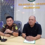 Kejaksaan Negeri Palembang konferensi pers di Palembang, Sumatera Selatan, Senin (13/11/2023). ANTARA/M. Imam Pramana-1699877052