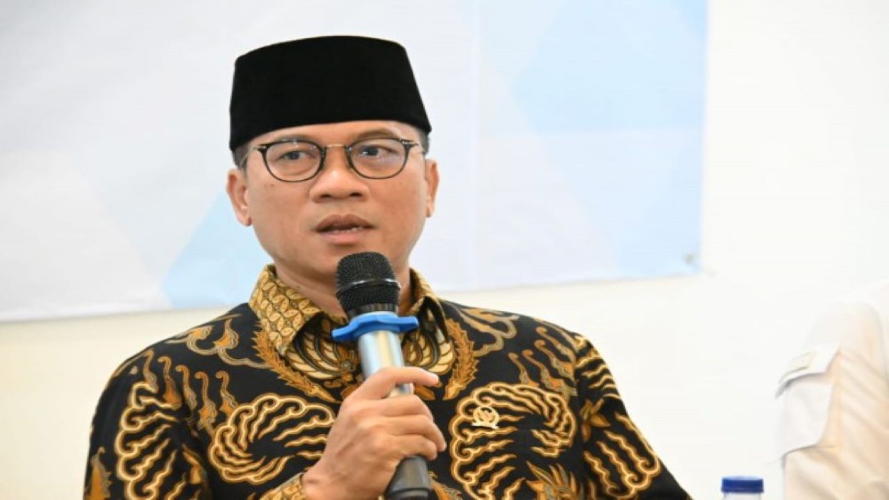 Anggota Komisi VIII DPR RI Yandri Susanto Komisi VIII DPR RI melakukan peninjauan Asrama Haji di Kota Tangerang, Banten, Kamis (16/11/2023). Foto : Hira/Man