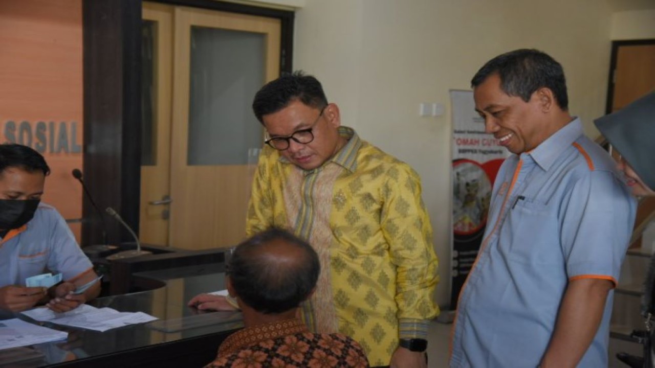 Wakil Ketua Komisi VIII DPR RI Ace Hasan Syadzily saat memimpin Kunker Reses Komisi VIII DPR RI ke Balai Besar Pendidikan dan Pelatihan Kesejahteraan Sosial (BBPPKS) Regional III, Daerah Istimewa Yogyakarta, Rabu (6/12/2023). Foto: Dipa/nr