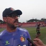 Pelatih Persik Kediri Marcelo Rospide. ANTARA/ Asmaul-1702183457