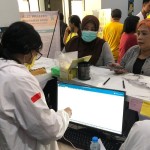 Pengobatan dan pemeriksaan gratis yang digelar Yellow Clinic di Kota Semarang, Kamis (21/12/2023). (ANTARA/HO-Tim Media)-1703149600