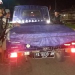 Satgas Pamtas RI-PNG laksanakan razia kendaraan di Jalan Trans Papua-1702281232