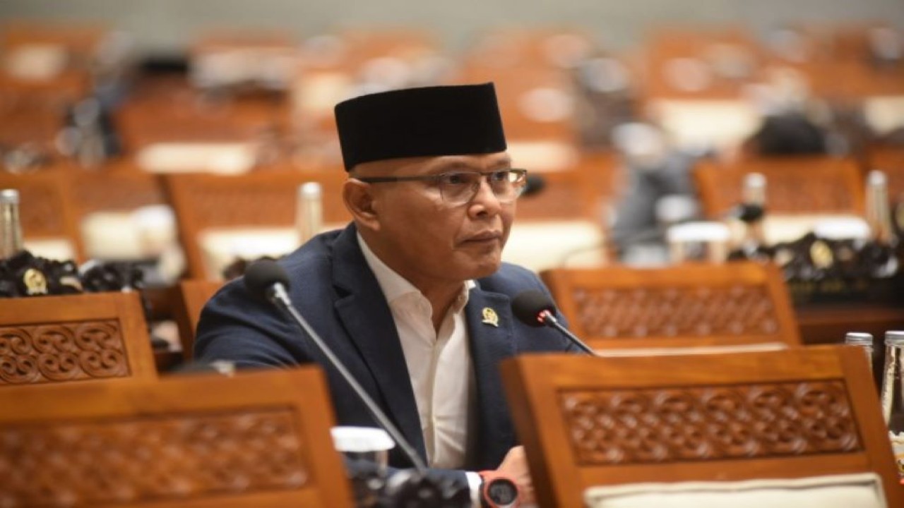 Anggota Komisi I DPR RI Sukamta dalam Rapat Paripurna Masa Persidangan II Tahun Sidang 2023-2024 di Gedung Nusantara, Senayan, Jakarta, Selasa (5/12/2023). Foto : Oji/Man