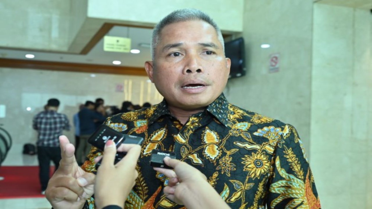 Anggota Komisi XI DPR RI Hafisz Tohir di Gedung Nusantara II, DPR RI, Senayan, Jakarta, Selasa (16/1/2024). Foto : Hans/Man