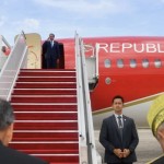 Jokowi kembali ke RI usai hadiri resepsi Pangeran Mateen di Brunei-1705220703