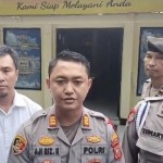 Kapolsek Regol AKP Aji Riznaldi saat memberikan keterangan di Bandung, Jawa Barat, Selasa 23/1/2024). (ANTARA/HO-Polrestabes Bandung)-1706005387