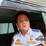 Kepala Dinas Perhubungan (Dishub) DKI Jakarta Syafrin Liputo di Balai Kota DKI, Jakarta Pusat, Senin (15/1/2024). (ANTARA/Siti Nurhaliza)-1705306115