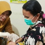 Pelaksanaan imunisasi polio di Kabupaten Pasuruan, Jawa Timur. ANTARA/HO-Pemkab Pasuruan-1705314367