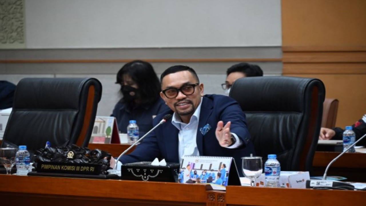 Wakil Ketua Komisi III DPR RI Ahmad Sahroni. Foto: Jaka/nr