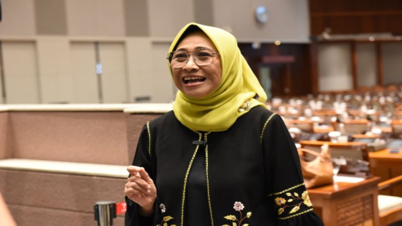 Wakil Ketua Komisi X DPR RI Hetifah Sjaifudian  di Gedung Nusantara II, Senayan, Jakarta, Selasa (6/2/2024). Foto : Jaka/Man