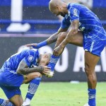 Striker Persib Bandung Ciro Alves bersama David da Silva-1707754532