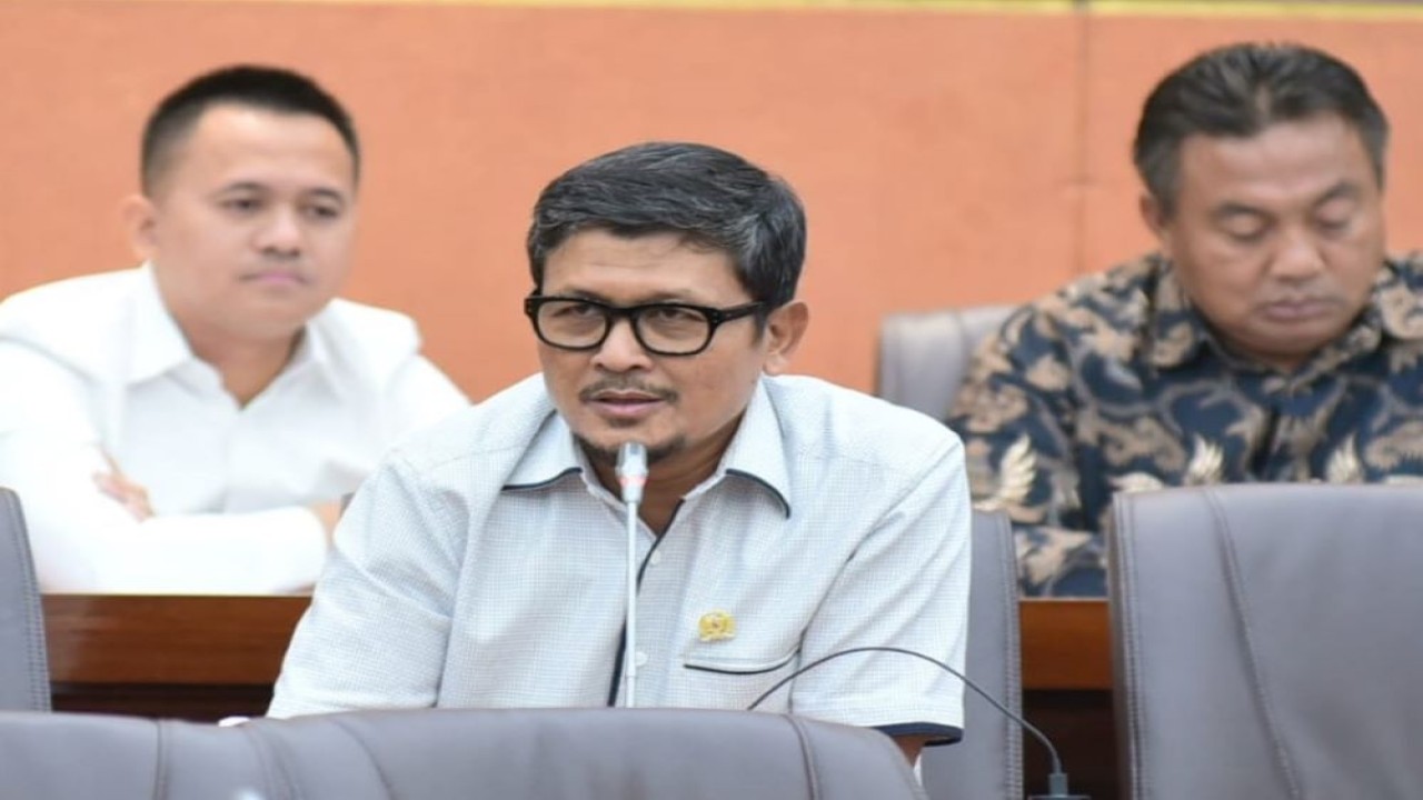 Anggota Komisi VI DPR RI Amin Ak dalam Rapat Kerja dengan Kementerian Perdagangan (Kemendag) di Gedung Nusantara I, Senayan, Jakarta, Rabu (13/3/2024). Foto : Oji/Andri