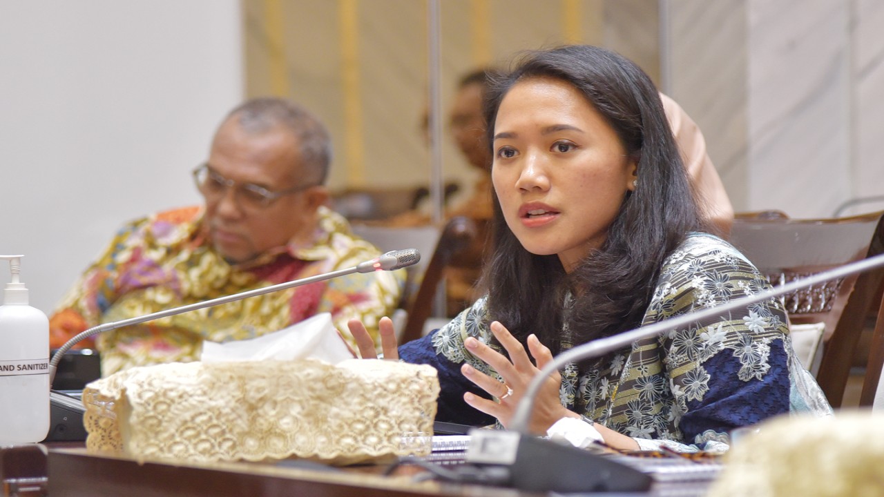 Anggota Komisi XI DPR RI Puteri Komarudin. Foto: Munchen/nr