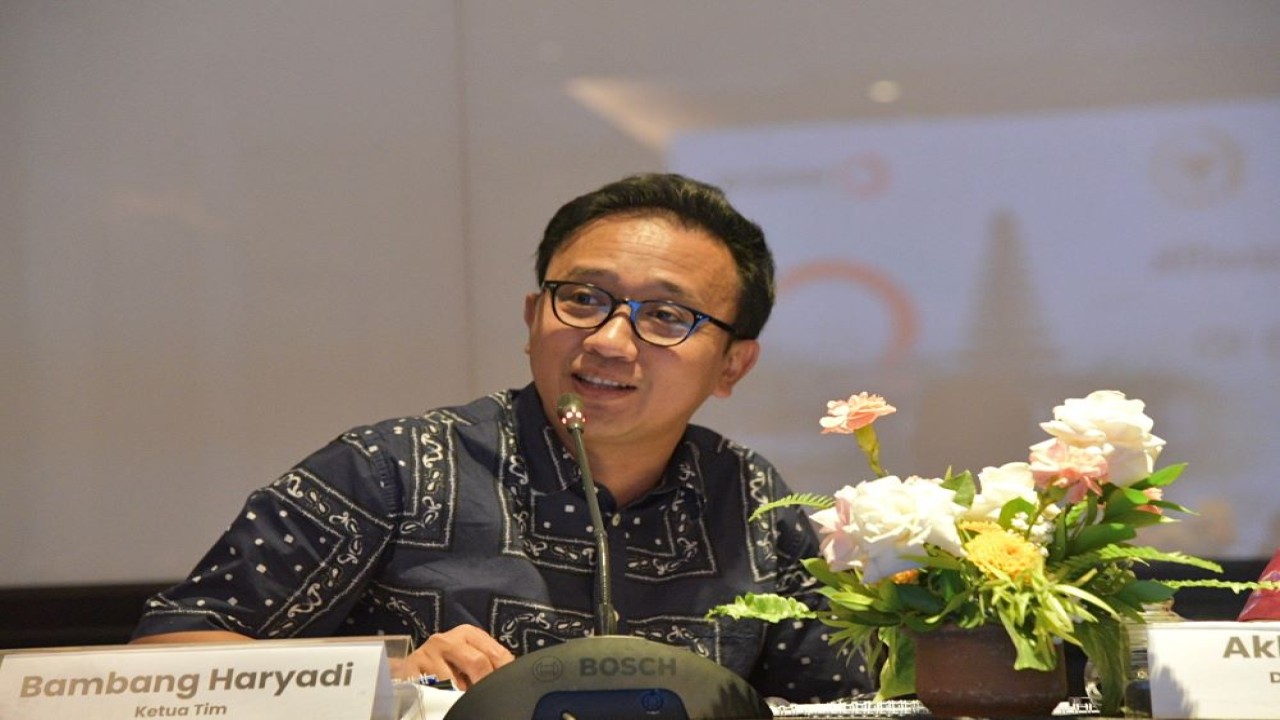 Wakil Ketua Komisi VII DPR RI, Bambang Haryadi saat memimpin Kunjungan Komisi VII DPR RI di Bali, Kamis (7/3/2024). Foto: Dipa/nr