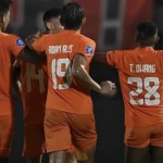 Selebrasi skuad Borneo FC-1709821288