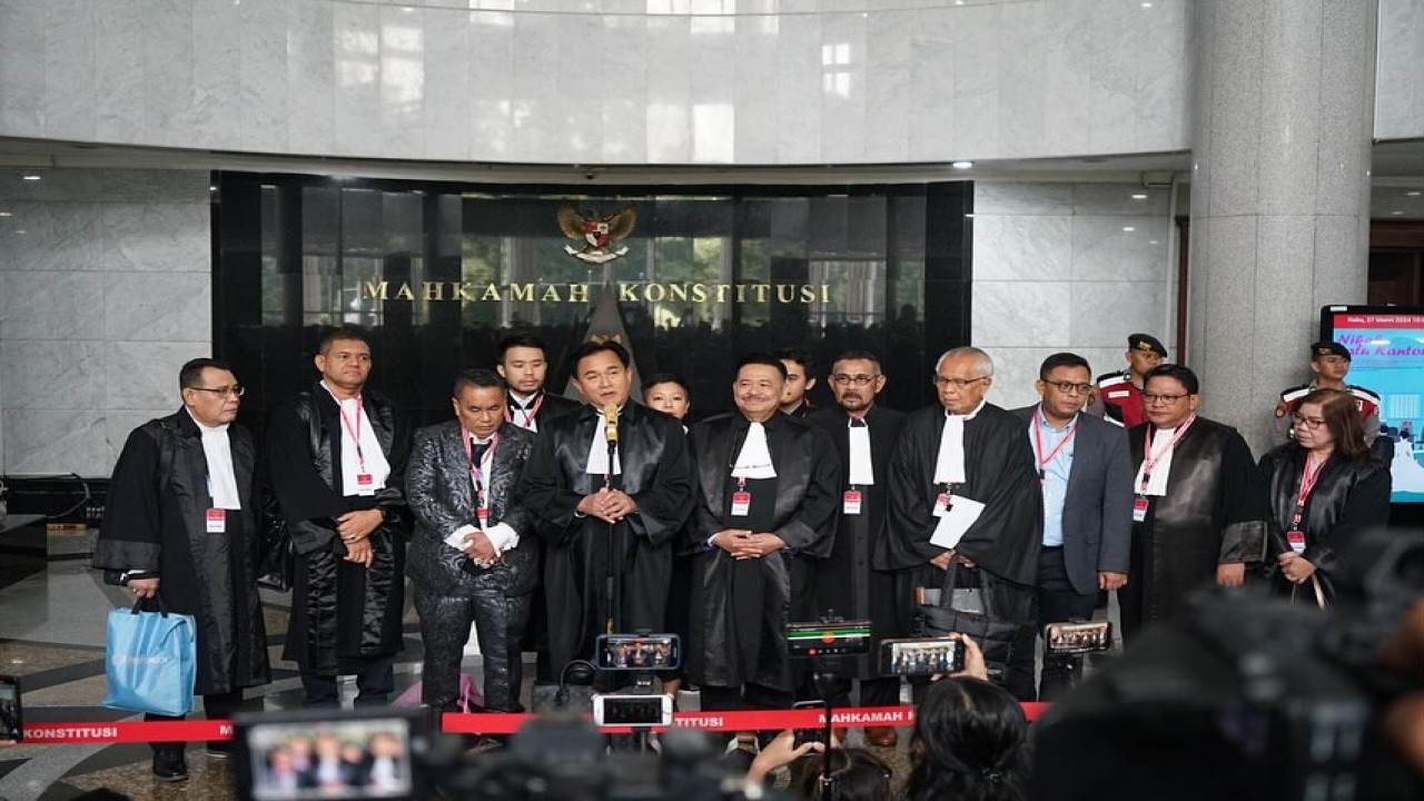 Ketua Tim Pembela Prabowo-Gibran, Yusril Ihza Mahendra. (Foto: Instagram)