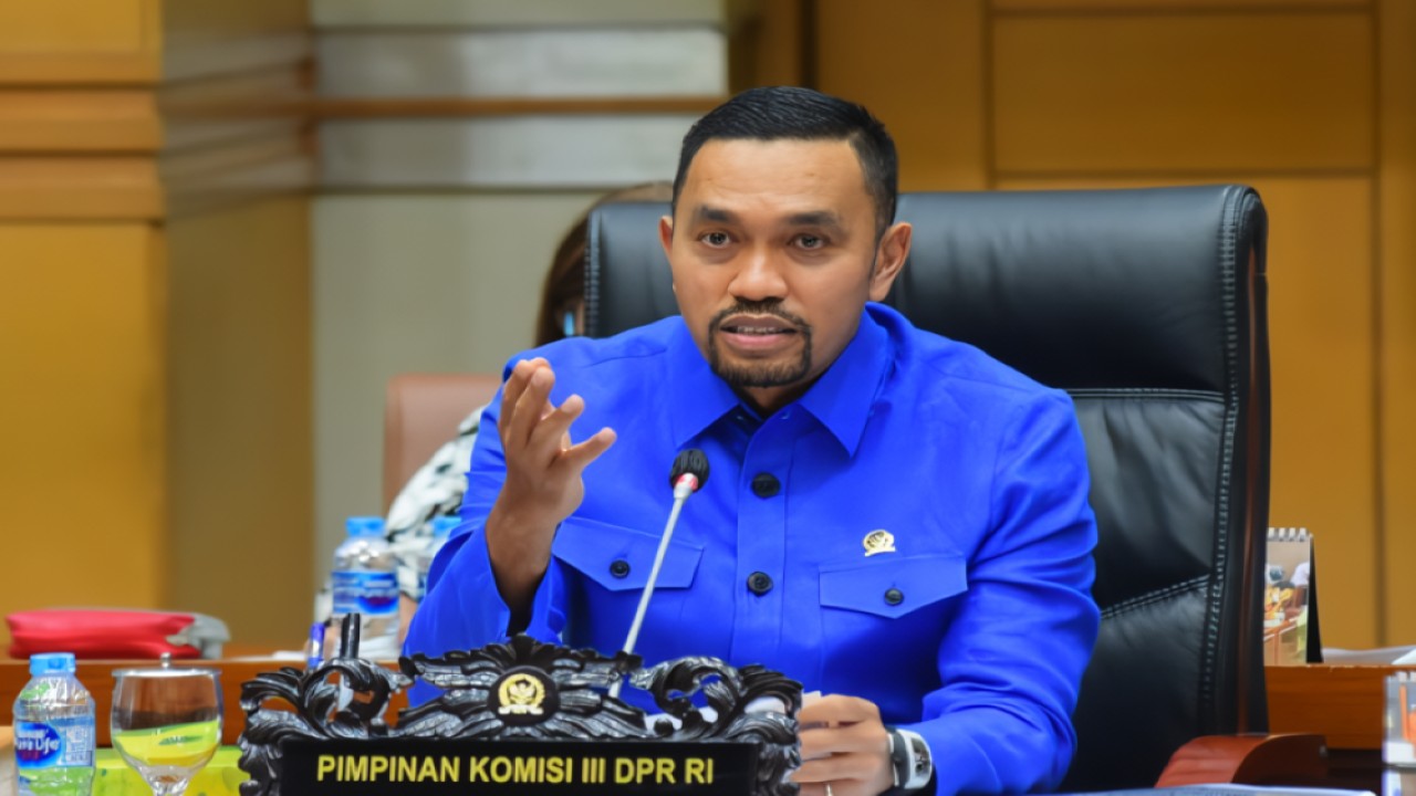 Wakil Ketua Komisi III DPR RI Ahmad Sahroni. Foto: Jaka/nr