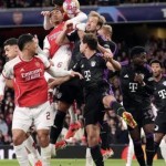 Lag leg pertama Arsenal vs Munchen di Liga Champions 2023/24-1713370208