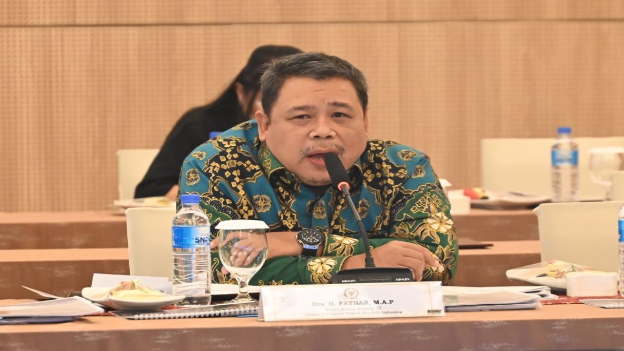 Wakil Ketua Komisi XI DPR RI Fathan saat memimpin kunjungan kerja reses di Semarang, Jawa Tengah, Senin (28/04/2024). Foto: Galuh/vel
