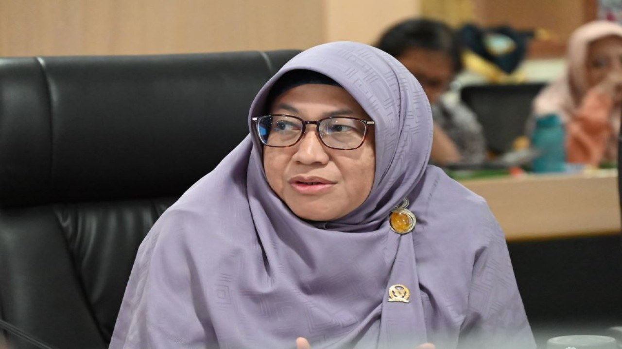 Anggota Komisi X DPR RI Ledia Hanifa Amaliah saat kunjungan kerja reses di Kota Medan, Sumatera Utara, Senin (06/05/2024).