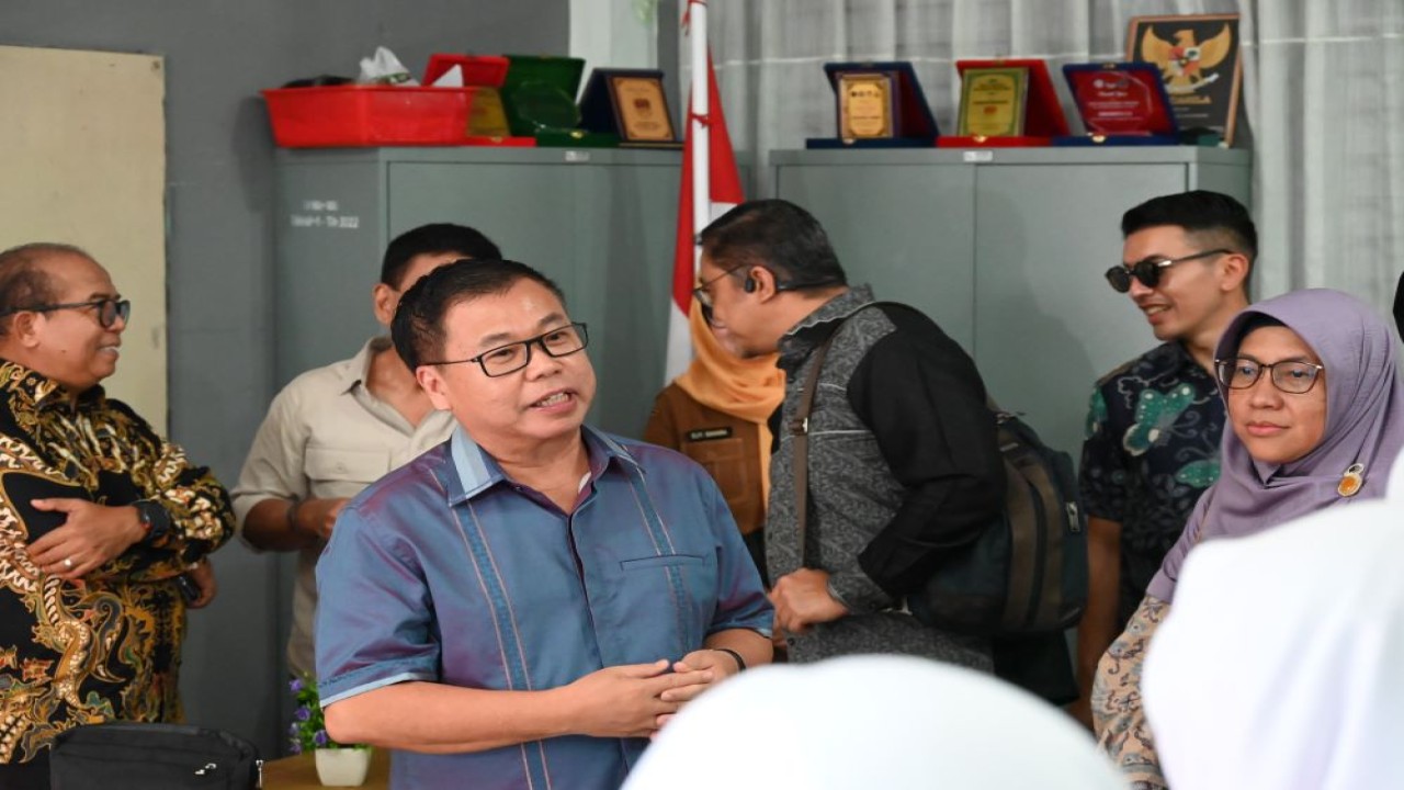 Anggota Komisi X DPR RI Sofyan Tan saat mengikuti kunjungan kerja di Kota Medan, Sumatera Utara, Senin (6/5/2024). Foto: Singgih/vel